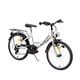 Junior kerékpár DHS 2414 Kreativ 24" - 2015 modell - lila - fehér