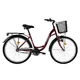 Urban Bike DHS Citadinne 2632 26” – 2016 - Ivory-Black-Brown - Dark Red-Black-White