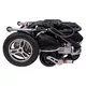 Elektrický invalidní vozík inSPORTline Hawkie Evo s polohovatelným opěradlem 700W