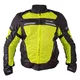 Men’s Summer Motorcycle Jacket W-TEC Saigair - Fluo Yellow-Gray, 6XL - Fluo Yellow-Black