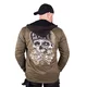 Férfi Aramid-szálas motoros kabát W-TEC Black Heart Hat Skull Jacket - Khaki, 5XL