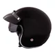 Motorcycle Helmet W-TEC YM-629SV with sun visor - Black Glossy