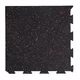 Puzzle fitness szőnyeg összekötő elem inSPORTline Puzeko 50x50x1 cm - fekete - A variáns