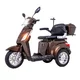 Three-Wheel Electric Scooter inSPORTline Zorica - Brown - Brown