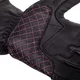 Dámské moto rukavice W-TEC Ladonna - černo-růžová