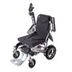Elektromos kerekesszék inSPORTline Hawkie Basic II 500W, lábtartó, kartámasz, elektromágneses fék, 6 km/h - zöld