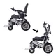 Elektromos kerekesszék inSPORTline Hawkie Basic II 500W, lábtartó, kartámasz, elektromágneses fék, 6 km/h - zöld