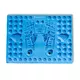 Foot Massage Mat inSPORTline Tilsipur 39 x 29 cm - Blue