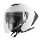 Moto přilba W-TEC Voltik - bílá - bílá