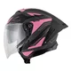 Moto přilba W-TEC Voltik Shockrose - růžová