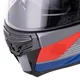 Překlopná moto přilba W-TEC Zoroz P/J - Matt Black-Fluo Pink
