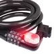 Kódový zámek W-TEC Bahrand 12*1800mm s LED světlem