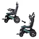 Elektrický invalidní vozík inSPORTline Hawkie Evo Plus II s polohovatelným opěradlem 700W
