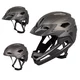 Junior Downhill Helmet W-TEC Estreito - Magic Matt Black - Magic Matt Black