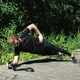 Wielofunkcyjna płyta treningowa z licznikiem Plank Trainer inSPORTline Holdit