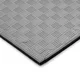 inSPORTline Sazegul 100x100x2 cm Puzzle Tatami-Matte - šedo-černá, vzor 5 proužků