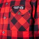 Košile W-TEC Black Heart Respector II - červeno-černá