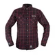 Košile W-TEC Black Heart Respector II - červeno-černá - černá s červeným pruhem