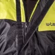 Moto pláštěnka W-TEC Igava - 2.jakost - černá-fluo zelená