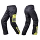 Pláštěnkové moto kalhoty W-TEC Colnari - černá-fluo zelená - černá-fluo zelená