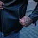 Leather Motorcycle Jacket W-TEC Elcabron