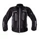 Moto bunda W-TEC Gelnair EVO - černá-fluo - černo-šedá