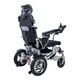 Elektrický invalidní vozík inSPORTline Hawkie Evo II s polohovatelným opěradlem 700W - stříbrná