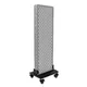 Stand w/ Wheels for Red LED Light Therapy Panel inSPORTline Tugare - White - Black