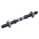 Hřídel na jednoruční činku inSPORTline Plafor 41cm/30mm plastová, se závitem a objímkami