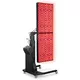 Red LED Light Therapy Panel inSPORTline Supetar - Black