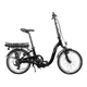 Skládací elektrokolo Devron 20122 20" - model 2025 - Yellow, 16,5" (150-185 cm) - Black