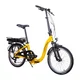 Skládací elektrokolo Devron 20122 20" - model 2025 - Yellow, 16,5" (150-185 cm)