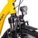 Skládací elektrokolo Devron 20122 20" - model 2025 - Yellow, 16,5" (150-185 cm)