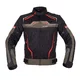 Letní moto bunda W-TEC Rovin - černo-zeleno-červená - černo-zeleno-červená
