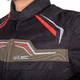 Letní moto bunda W-TEC Rovin - černo-zeleno-červená