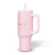 Termohrnček inSPORTline Cocoanna 1200 ml - kávová - ružová