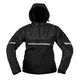 Pánská softshellová moto bunda W-TEC Annorack - černá - černá