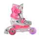 Children’s Rollerblades WORKER TriGo Skate LED – with Light-Up Wheels - XS 26-29 - Pink