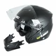 Motorcycle Helmet W-TEC NK-850 - Matte Black, L(59-60)