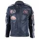 BOS 2058 Lady Navy Damen Leder Motorradjacke - Dark Navy - Dark Navy