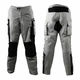 Men's Motorcycle Trousers W-TEC Rolph - Light Grey-Black