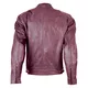 Kožená moto bunda BOS 2058 Mahagon