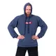 Men’s Hooded Sweatshirt Nebbia Red Label 149 - Dark Blue, M