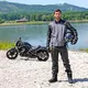 Pánské kožené moto kalhoty W-TEC Roster NF-1250