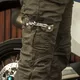 Men’s Motorcycle Pants W-TEC Shoota - Olive Green, 5XL