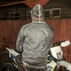 Motorcycle Raincoat W-TEC Lighty - S