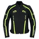 Moto bunda W-TEC Tonkawo - černá-fluo - černá-fluo
