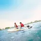 Nafukovací člun Aqua Marina Deluxe 2,5 m s nafukovacím dnem