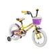 Rower dziecięcy DHS Daisy 1602 16" 4.0 - Żółty