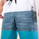 Men’s Board Shorts Aqua Marina Division - Black-Grey, L